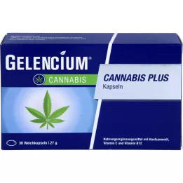 GELENCIUM Cannabis Plus kapsulas, 30 kapsulas