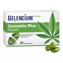 GELENCIUM Cannabis Plus kapsulas, 30 kapsulas