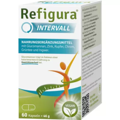 REFIGURA Interval kapsulas, 60 kapsulas