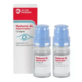 HYALURON AL Acu pilieni 1,5 mg/ml, 2X10 ml