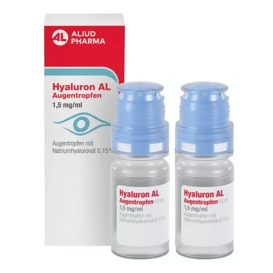 HYALURON AL Acu pilieni 1,5 mg/ml, 2X10 ml