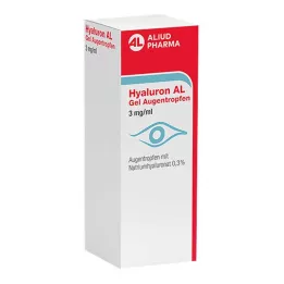HYALURON AL Gēla acu pilieni 3 mg/ml, 1X10 ml