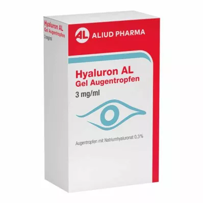 HYALURON AL Gēla acu pilieni 3 mg/ml, 2X10 ml HYALURON AL Gēla acu pilieni 3 mg/ml, 2X10 ml