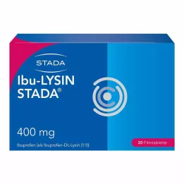 IBU-LYSIN STADA 400 mg apvalkotās tabletes, 20 gab