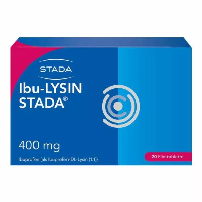 IBU-LYSIN STADA 400 mg apvalkotās tabletes, 20 gab IBU-LYSIN STADA 400 mg apvalkotās tabletes, 20 gab