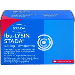 IBU-LYSIN STADA 400 mg apvalkotās tabletes, 50 gab