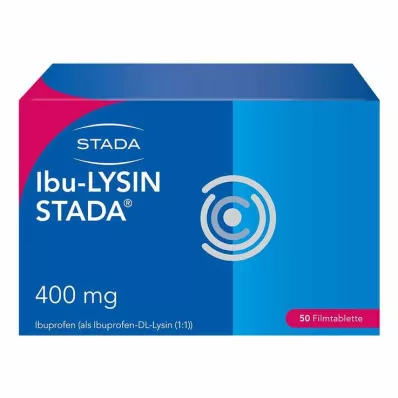 IBU-LYSIN STADA 400 mg apvalkotās tabletes, 50 gab IBU-LYSIN STADA 400 mg apvalkotās tabletes, 50 gab
