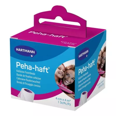 Peha-Haft fiksējošais pārsējs 4 cmx4 m, 1 gab