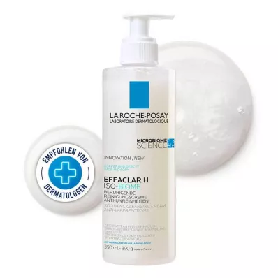 La Roche Posay Effaclar H Iso-Biome attīrošais krēms, 390 ml