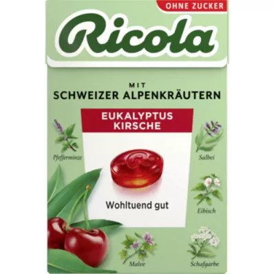 RICOLA o.Z.Box Eikalipta ķiršu konfektes, 50 g