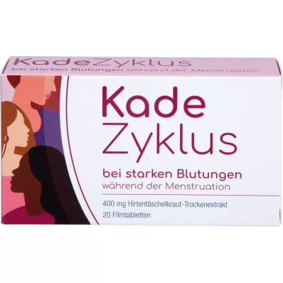 KADEZYKLUS stipras asiņošanas gadījumā.w.d.Menst 400mg FTA, 20 gab