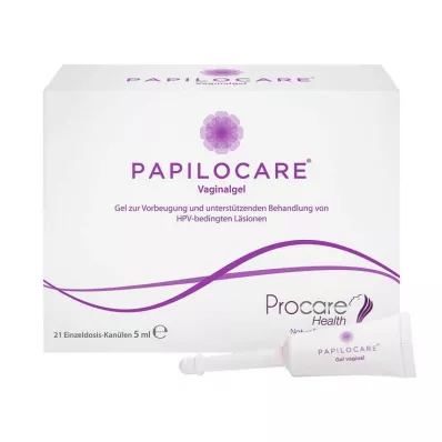 PAPILOCARE® maksts gēls, 21X5 ml PAPILOCARE® maksts gēls, 21X5 ml