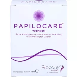 PAPILOCARE Vaginālais gels, 7X5 ml