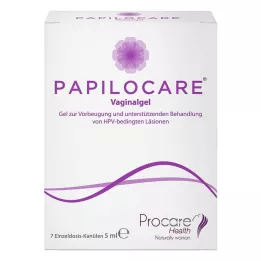 PAPILOCARE Vaginālais gels, 7X5 ml