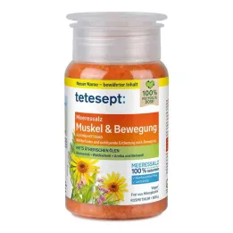 TETESEPT Jūras sāls Muskuļi &amp; Exercise, 600 g