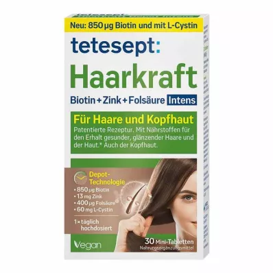 TETESEPT Haarkraft Depot Intens tabletes, 30 gab TETESEPT Haarkraft Depot Intens tabletes, 30 gab