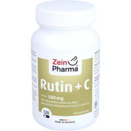 RUTIN 500 mg+C kapsulas, 120 gab