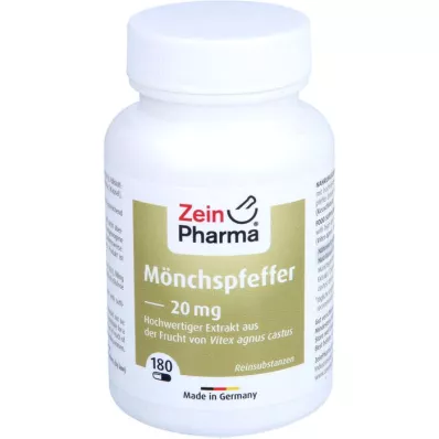 MÖNCHSPFEFFER 20 mg kapsulas, 180 gab