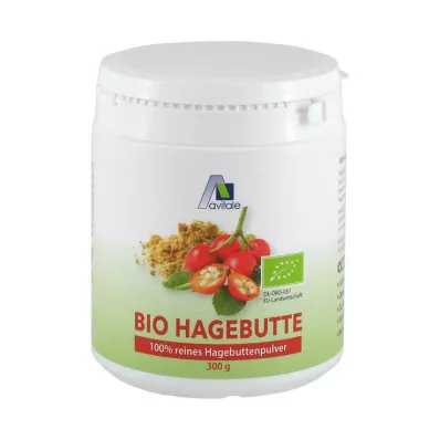 HAGEBUTTEN PULVER Bioloģiska, 300 g