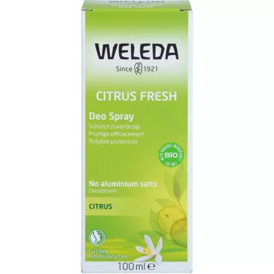 WELEDA Deo izsmidzināms dezodorants Citrus Fresh, 100 ml