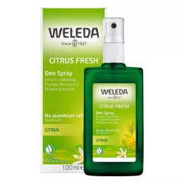 WELEDA Deo izsmidzināms dezodorants Citrus Fresh, 100 ml