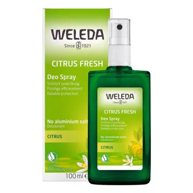 WELEDA Deo izsmidzināms dezodorants Citrus Fresh, 100 ml