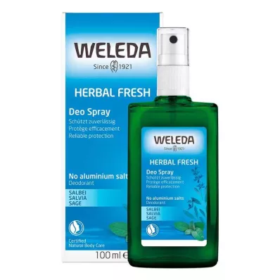 WELEDA Herbal Fresh Deo Spray Salvija, 100 ml WELEDA Herbal Fresh Deo Spray Salvija, 100 ml