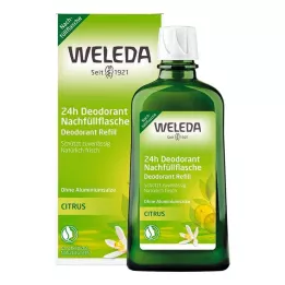 WELEDA Citrus Fresh Deo Spray uzpildes flakons, 200 ml