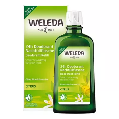 Weleda Citrus Fresh Deo Spray uzpildes pudele, 200 ml Weleda Citrus Fresh Deo Spray uzpildes pudele, 200 ml