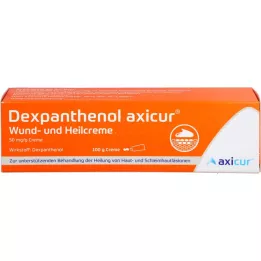 DEXPANTHENOL axicur brūču un brūču dzīšanas krēms 50 mg/g, 100 g