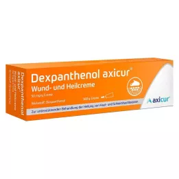 DEXPANTHENOL axicur brūču un brūču dzīšanas krēms 50 mg/g, 100 g