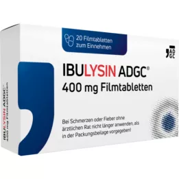 IBULYSIN ADGC 400 mg apvalkotās tabletes, 20 gab