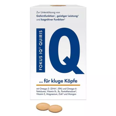 FOKUS IQ QUIRIS Mīkstās kapsulas, 120 gab FOKUS IQ QUIRIS Mīkstās kapsulas, 120 gab