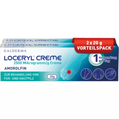 LOCERYL Krējums, 2X20 g