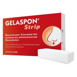 GELASPON 1 sloksne 1x1x4 cm želatīna sūklis, 4 gab