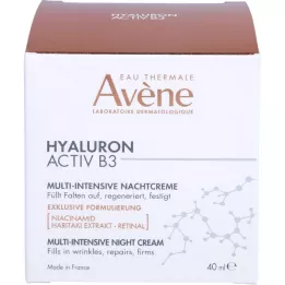 AVENE Hyaluron Activ B3 Multi-Intensive nakts krēms, 40 ml