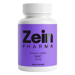 NAC 750 mg augstas kvalitātes N-acetil-L-cisteīna kapsulas, 120 kapsulas