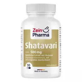 SHATAVARI Ekstrakts 20 % 500 mg kapsulas, 90 gab