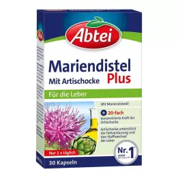 ABTEI Piena dadzis Plus kapsulas ar artišoku TF, 30 kapsulas