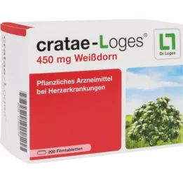 CRATAE-LOGES 450 mg g vilkābeles apvalkotās tabletes, 200 gab