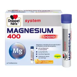 DOPPELHERZ Magnijs 400 Šķidruma sistēmas dzeramais amp., 30 gab
