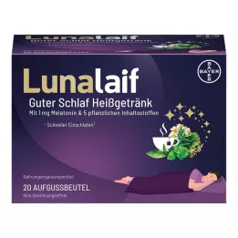 LUNALAIF Labs miegs karstā dzēriena maisiņš, 20 gab