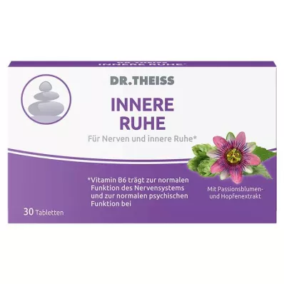 DR.THEISS Iekšējā miera tabletes, 30 gab DR.THEISS Iekšējā miera tabletes, 30 gab