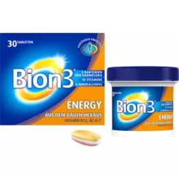 BION3 Enerģijas tabletes, 30 kapsulas