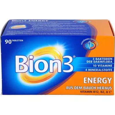 BION3 Enerģijas tabletes, 90 kapsulas