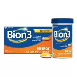 BION3 Enerģijas tabletes, 90 kapsulas