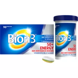 BION3 50+ Enerģijas tabletes, 90 kapsulas