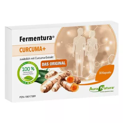 FERMENTURA Curcuma plus kapsulas, 30 kapsulas