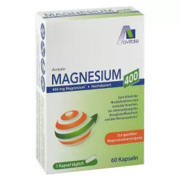 MAGNESIUM 400 mg kapsulas, 60 gab