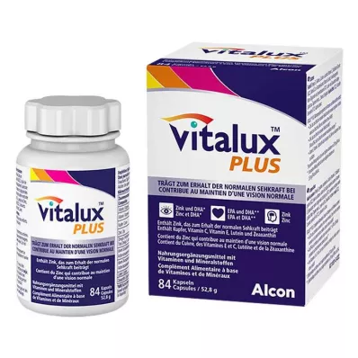 VITALUX Plus kapsulas, 84 kapsulas VITALUX Plus kapsulas, 84 kapsulas
